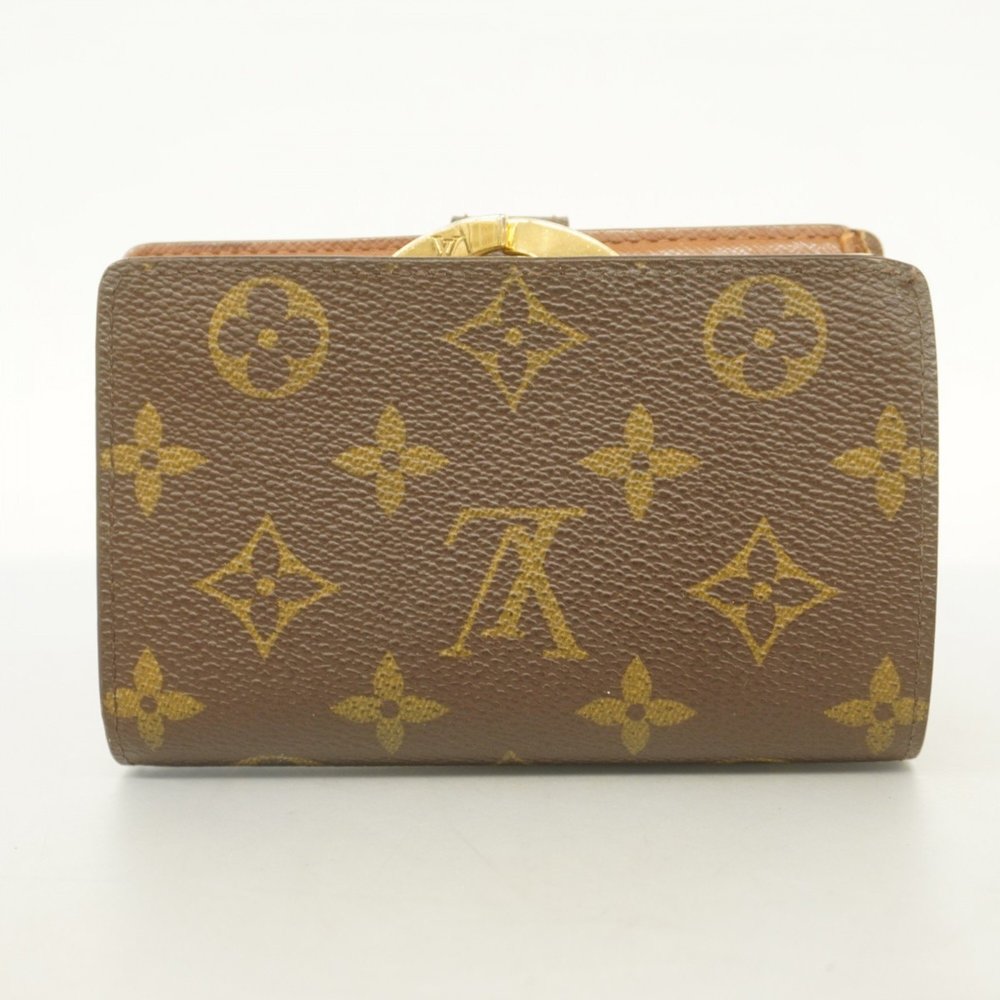 Louis Vuitton Wallet Monogram Portefeuille Viennese M61663 Brown Ladies - Picture 11 of 11